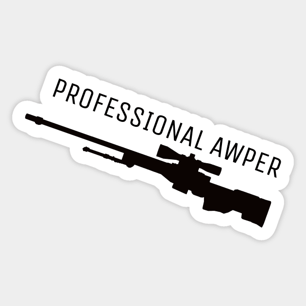 Professional AWP - CSGO Sticker by PH-Design